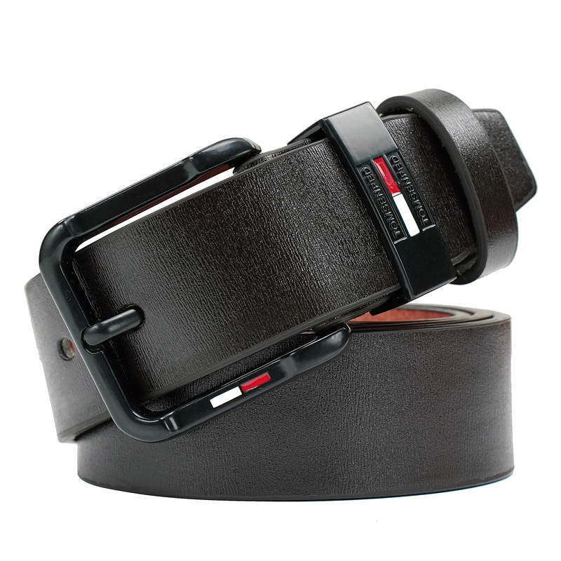 Picture of TOMSENFED new men's antique pin buckle belt foreign trade cross-border pants belt manufacturers direct supply perennial in stock