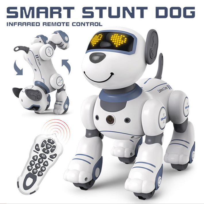 Intelligent Early Education Robot Dog Robot Children's Toy Educational Boy Electric 1-3 Year Old Dog Meeting New Year Gift