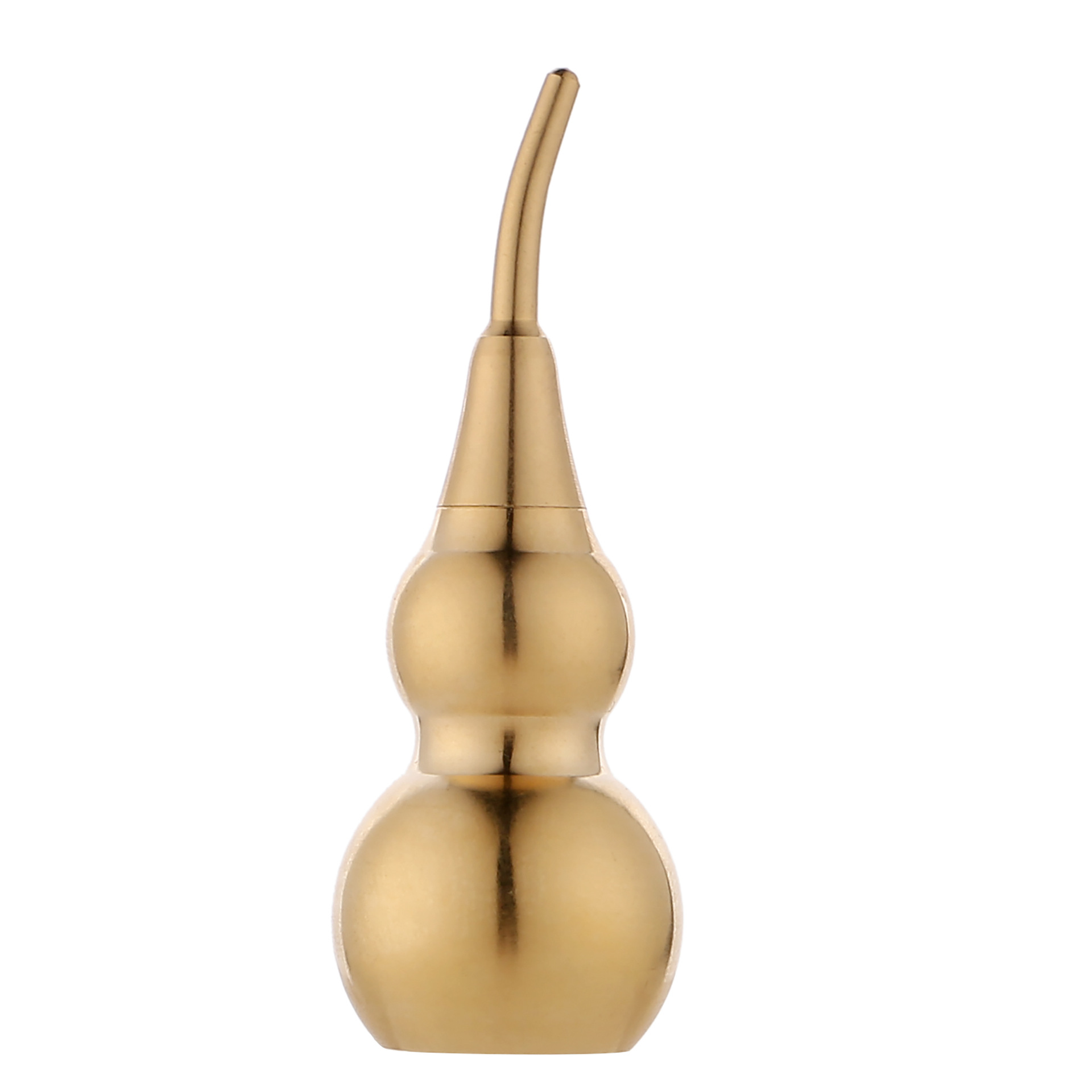 Picture of [Factory production wholesale] Pure brass gourd accessories hollow can be opened small desktop keychain accessories