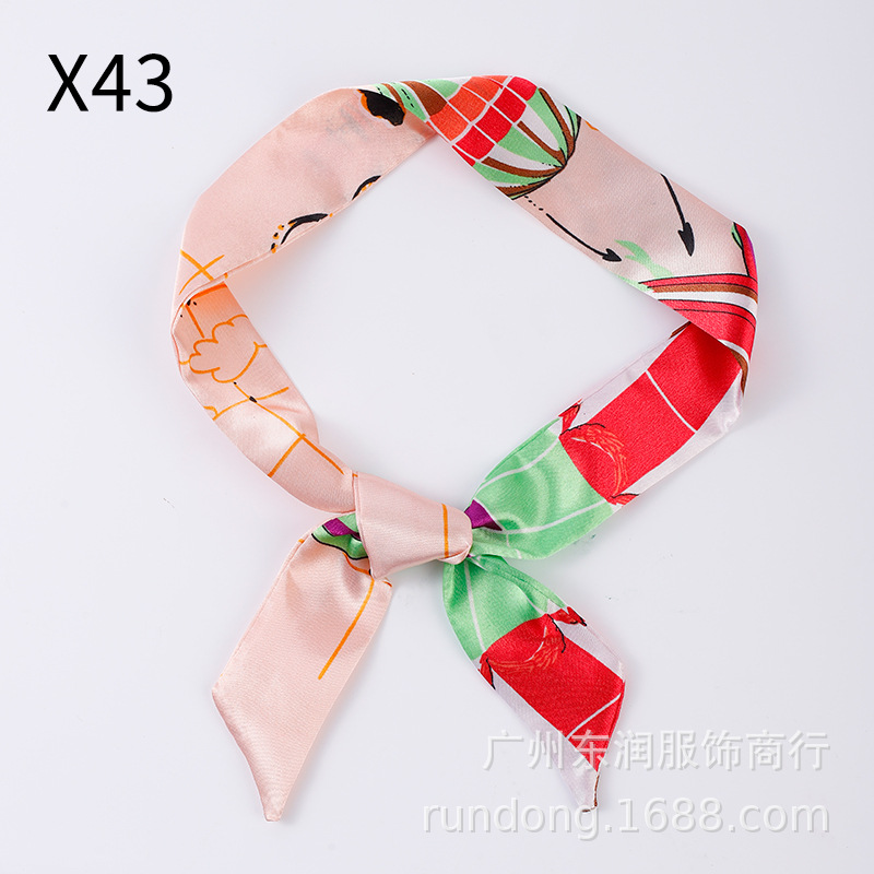 Picture of Gift Box Silk Scarf Straps, Narrow and Long Bags, Silk Scarf, Headband, Streamer Scarf with Decorative Small Silk Scarf Wholesale