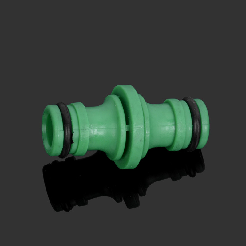 Wholesale high pressure car wash water gun household plastic accessories telescopic water hose quick connector double nipple extension