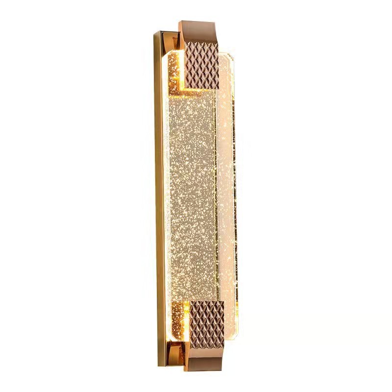 Picture of Overseas generation light luxury crystal wall lamp living room TV back wall lamps post-modern corridor corridor room bedroom wall
