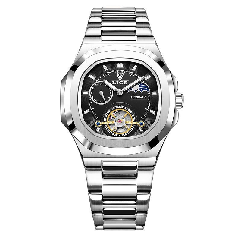 Picture of LIGE/LIGE Men's Watch Fashion Business Mechanical Watch Waterproof Multifunctional New Watch