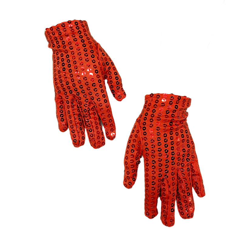 Picture of Children's Day Stage Sequin Gloves Become Children's Performance Dance Gloves for Party Night Dance Performances