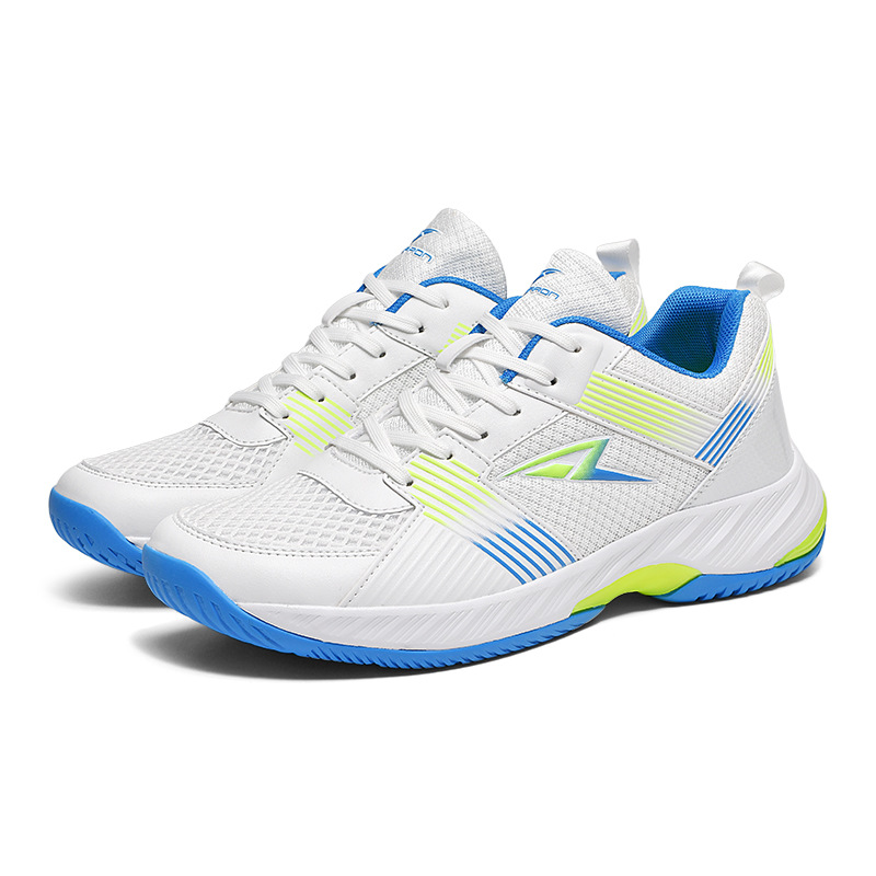 Game Training Table Tennis Shoes Professional Badminton Shoes for Men and Women Breathable Non-Slip Power Cushion Cushioning Rebound Youth