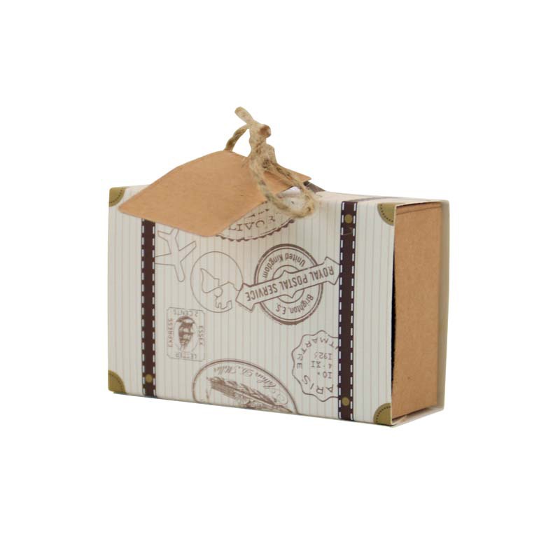 Picture of Cross-Border New Sugar Box Creative Mini Suitcase Candy Box Mini Suitcase Wedding Candy Box Carton Spot Wholesale