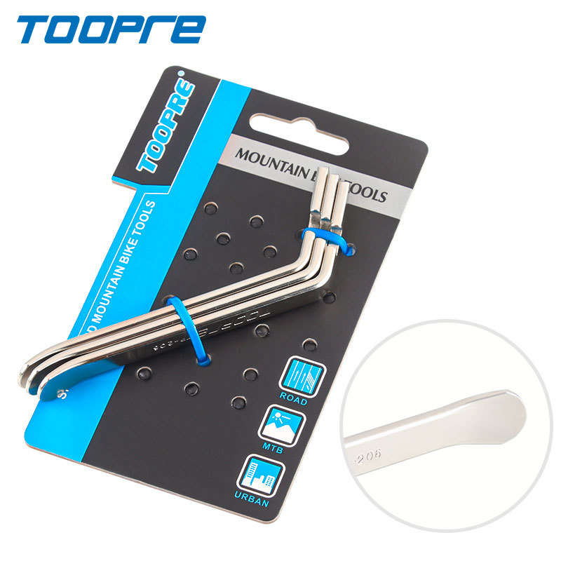 Picture of Toopre Bicycle Tire Lever Mountain Bike Metal Crowbar Stainless Steel Outer Tire Lever Removal Tool
