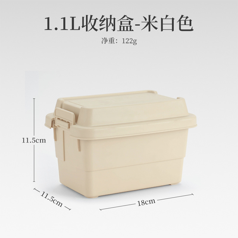 Picture of Outdoor Desktop Mini Storage Box storage box seasoning bottle storage box camping barbecue tool storage box sundries box