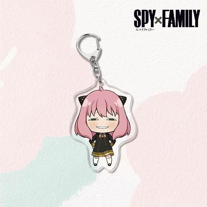 Picture of Animation peripheral acrylic key chain pendant batch SPY play house SPY x Family creative jewelry gift