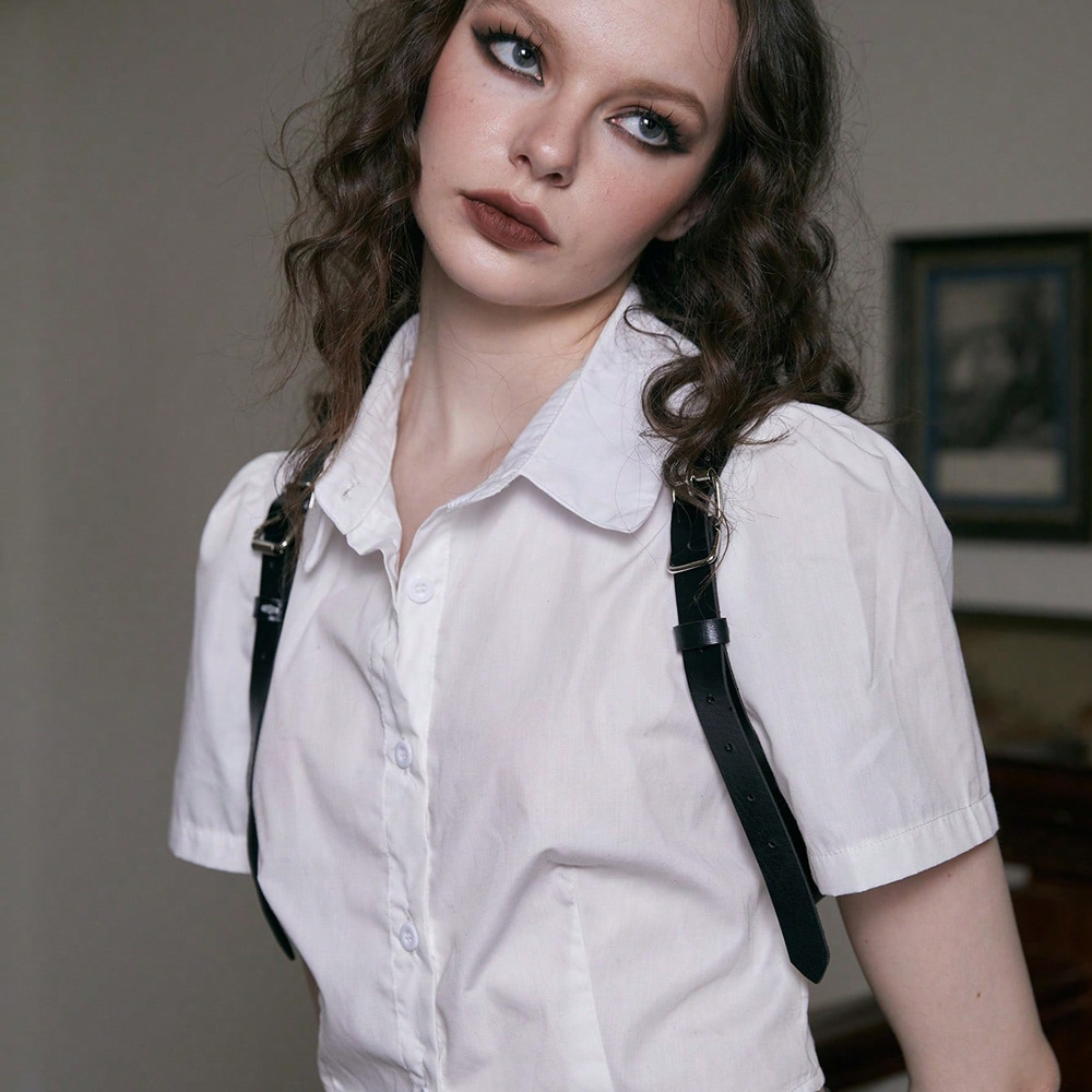 Picture of European and American Cross-Border Punk Chest Straps, Fashionable Body Chains, Leather Belts, Handsome and Sexy Suspenders for Men and Women