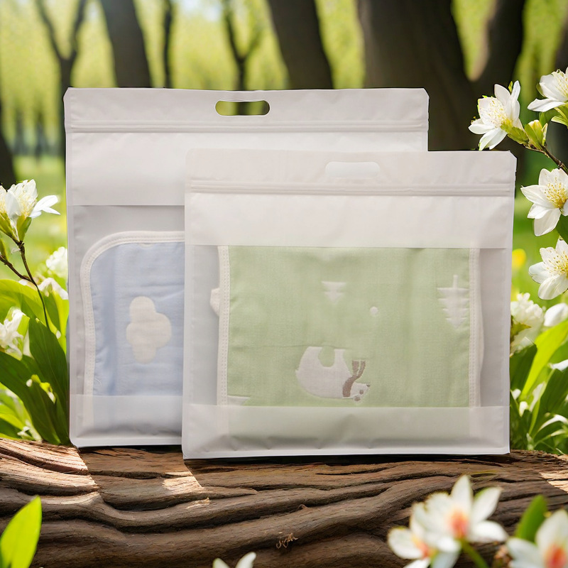 Children's Clothes Packing Bag Leggings Underwear Socks Self-sealing Swimwear Swimming Trunks Handbag Transparent Scarf Towel Bag