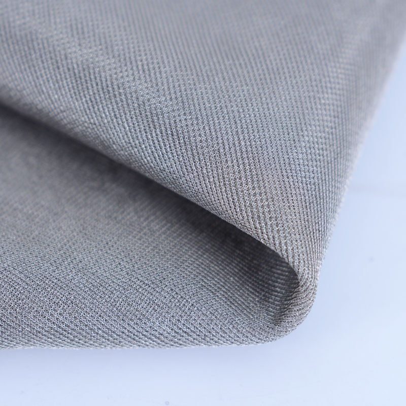 Picture of Boyin Factory Silver Fiber Functional Fabric Silver Fiber Antibacterial Fabric Electromagnetic Shielding Radiation Protection Fabric