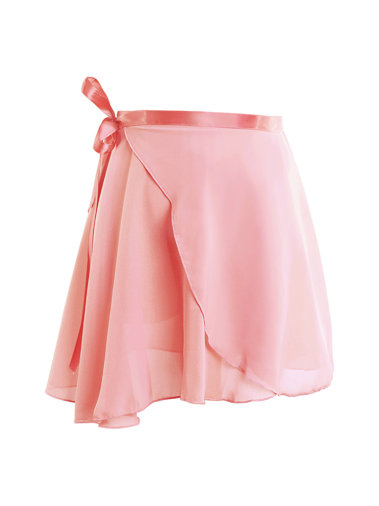 Picture of A generation of hair adult dance gauze skirt practice clothing body ballet dance skirt lace-up one-piece chiffon skirt