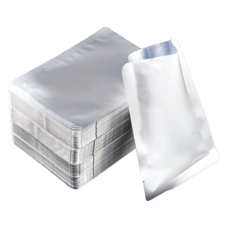 Easy to stretch thick aluminum foil bag wholesale moisture-proof food bag three side seal commercial vacuum bag tea mask packaging bag