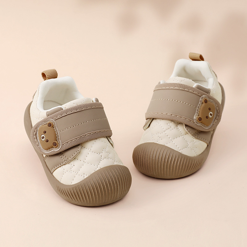 2024 Spring and Autumn New Toddler Shoes Baby Soft Sole Non-slip Baby Shoes 0-1-2 Years Old Boys' Breathable Girls' Shoes