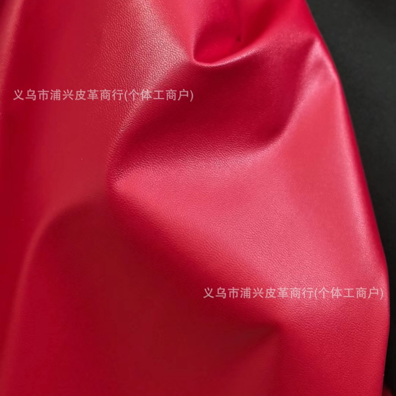 Picture of Pu Elastic Clothing Anime Leather Cosplay Lambskin Pattern Sheepskin Plain Nappa B40 Clothing Plain Elastic Brazilian Leather Fine Grain