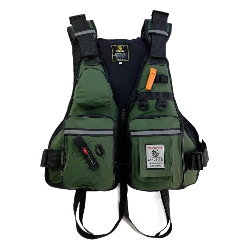 Outdoor Multifunctional Life Vest Fishing Vest Waterproof Nylon Oxford Cloth Fishing Suit Life Vest