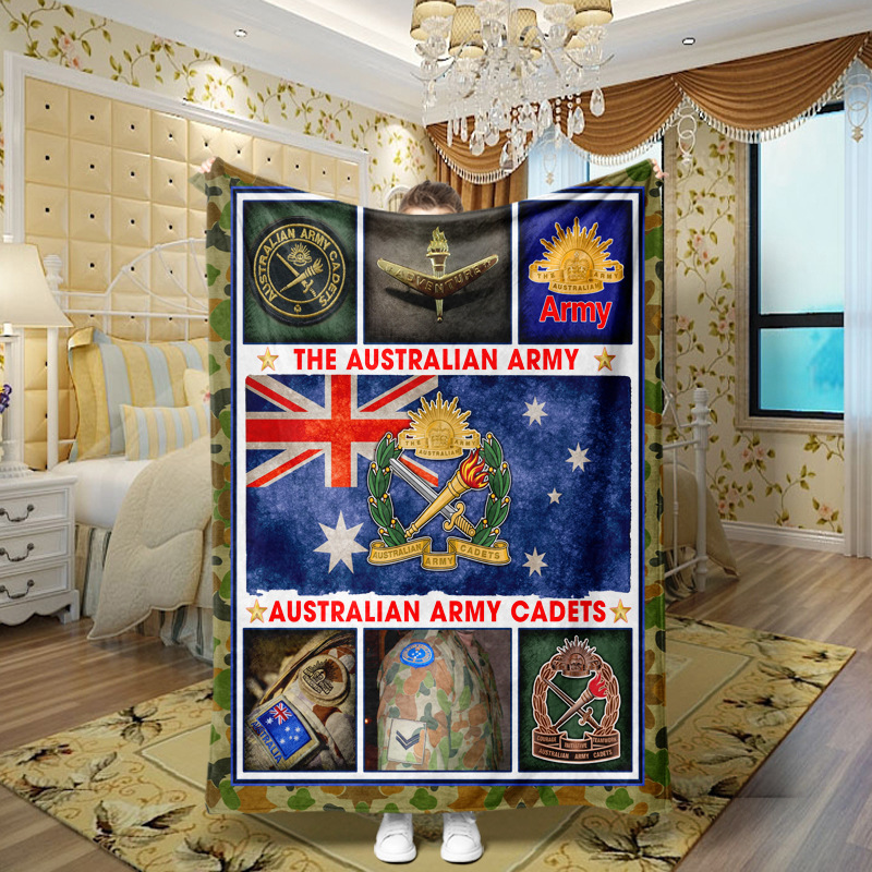 Picture of Family love teachers and students girlfriends love message flannel blanket summer air conditioning blanket autumn and winter nap printing blanket