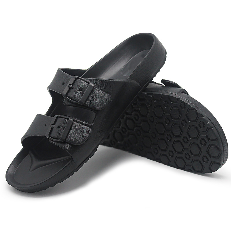 Picture of Cross-border EVA Light Men and Women Couple Summer Sandals and Slippers Outdoor Wear Fashion Buckle Casual Trendy 47 plus size Beach