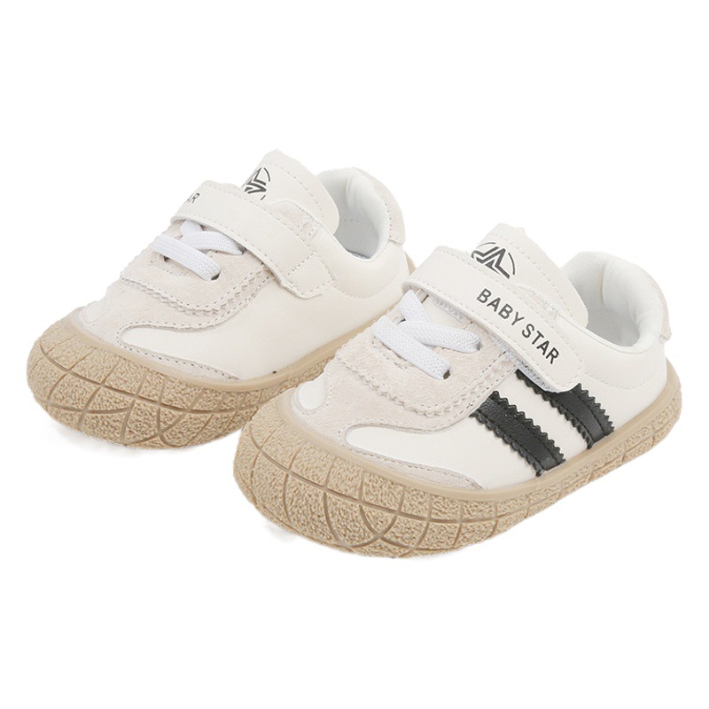Mike Bear Boys Casual Shoes Baby Toddler Shoes Spring and Autumn Baby Shoes Anti-collision Children's Shoes All-match Girls' Board Shoes