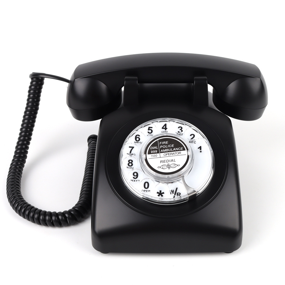 Picture of Cross-Border Retro Telephone Button Phone Fixed Landline Guest Room Office Home Hotel Antique Telephone Manufacturer