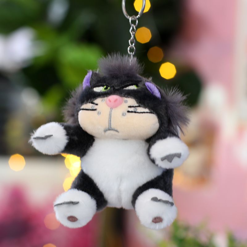 Picture of Cute Lucifer Kitten Mouse Pendant Plush Toy Doll Bag Pendant Doll Keychain Grasp