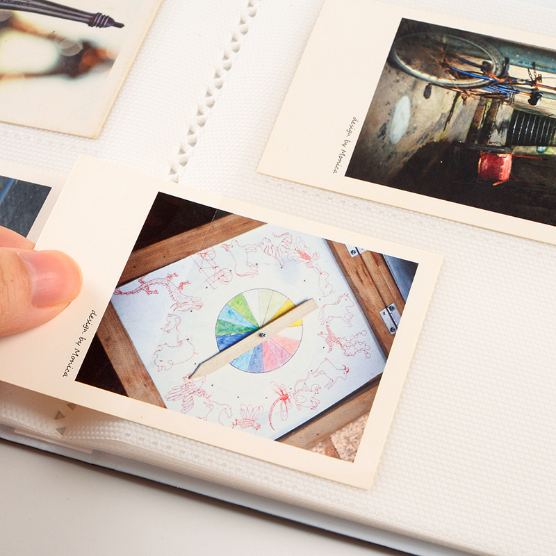 Picture of Logo Cover Customization 3inch Photo Album Polaroid Mini Dessert Pocket Star Photo Card Star Chasing Girl Storage Album