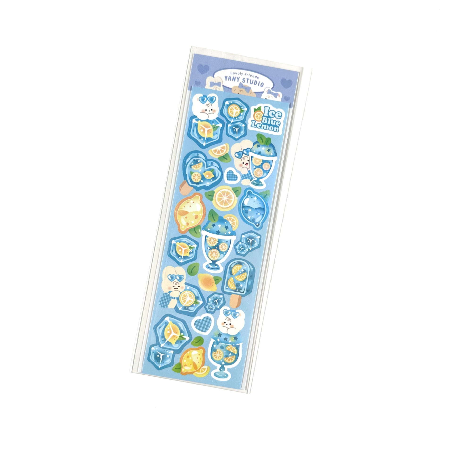 Picture of South Korea explosions cute cartoon animal stickers ins Korean goo card hand account diy laser creative stickers wholesale