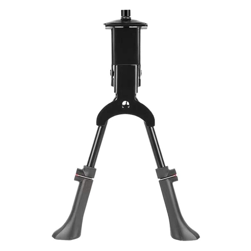 Mountain bike double foot support bracket bicycle tripod Middle support road dead car parking rack car support sub-accessories