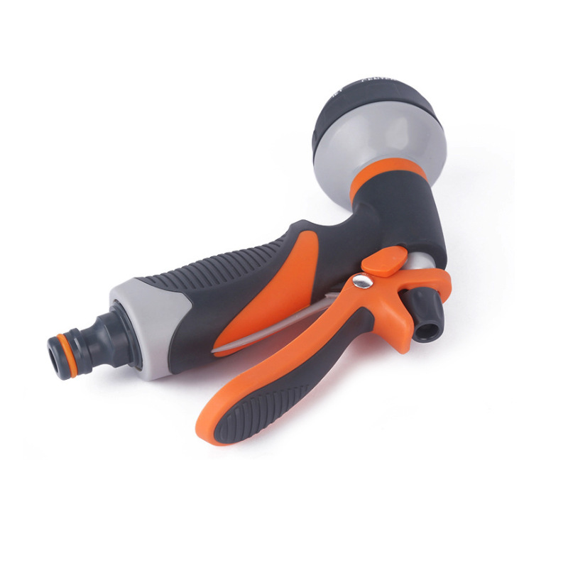 Picture of Amazon Hot Sale High Pressure Car Wash Water Gun Multi-function Adjusting Spray Gun Garden Watering ABS Glue 8 Function Water Gun