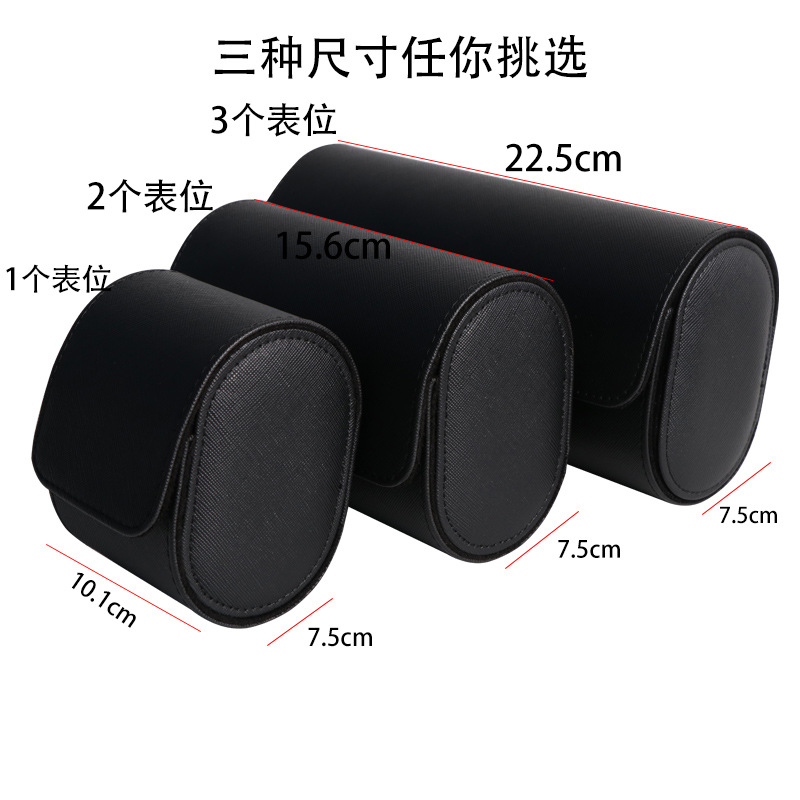 Picture of Watch Packaging Box to Store Sewing One/Two/Three-Pack Pu Leather Watch Leather Case with Custom Leather Bag