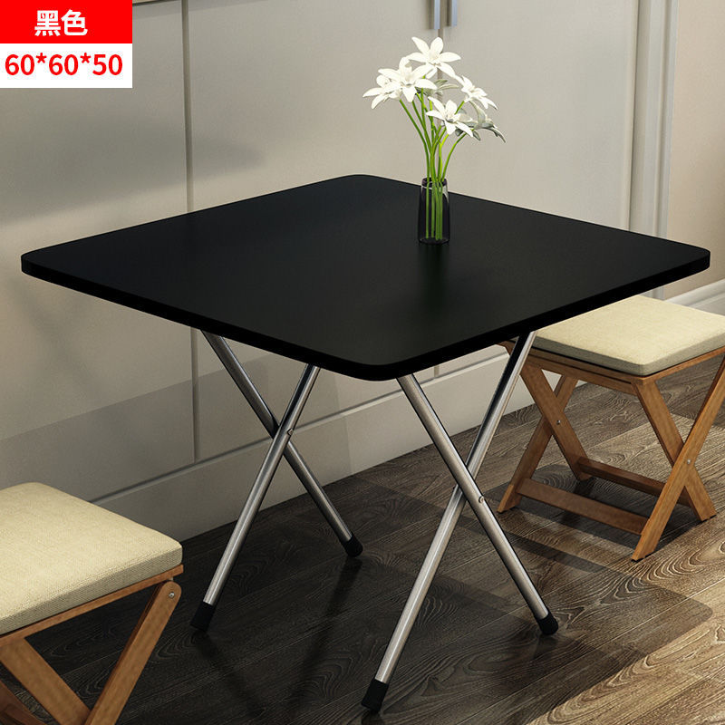 Picture of Wholesale Folding Table Dining Table Home Small Dining Table Portable Outdoor Folding Stalling Table Square Dormitory Simple