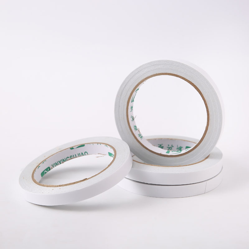 Picture of 3.8 small tube high viscosity double-sided adhesive transparent hand tear hot melt double-sided adhesive Wholesale Office student handmade double-sided adhesive