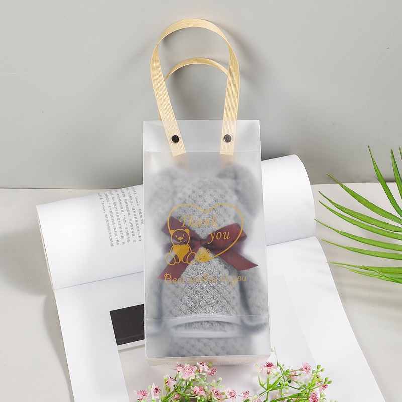 Picture of Bear Towel Hand Gift Wedding Gift Birthday Return Gift Wedding Shop Christmas Gift Opening Gift Bear Towel
