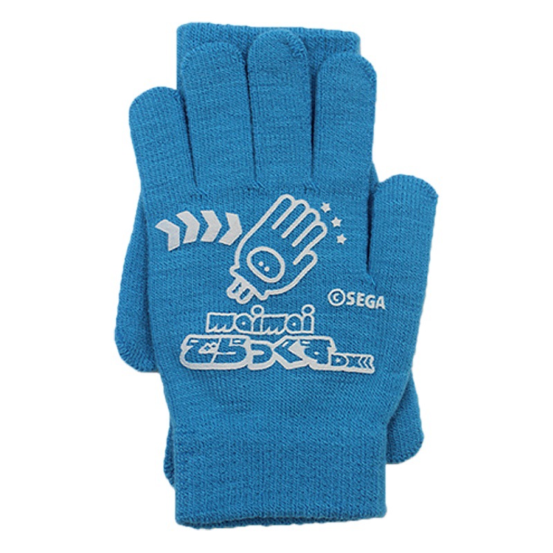 Dance cute DX maimai gloves sound game wear-resistant warm gloves for men and women students offset printing elastic Korean anti-sweat