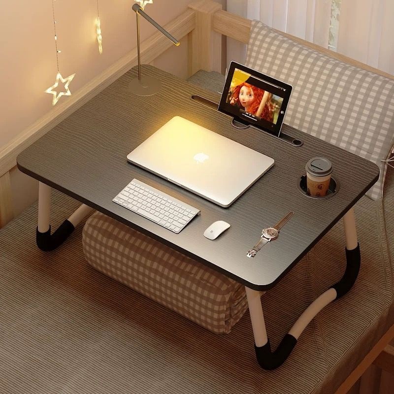Bed Small Table, Bay Window, Foldable Table, Dormitory Laptop Table, Home Children's Study Table, Student Desk