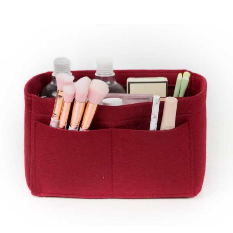 Picture of [Felt Cosmetic Bag] Spot Wholesale Cosmetic Storage Felt Cosmetic Bag Simple Fashion Felt Cosmetic Bag