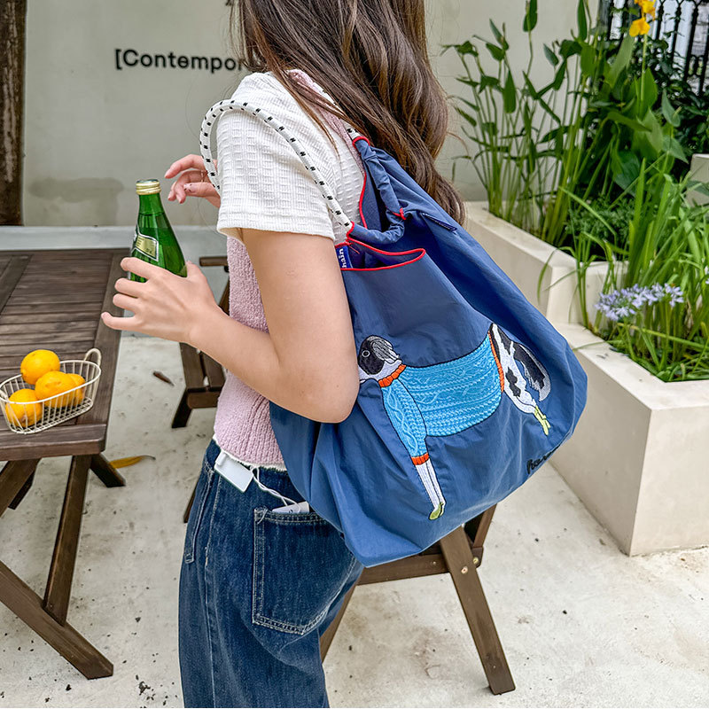 2024 New Canvas Bag Underarm Handbag Commuting Tote Small Bag Crossbody Bag Women's Storage Women's Bag Shoulder Bag
