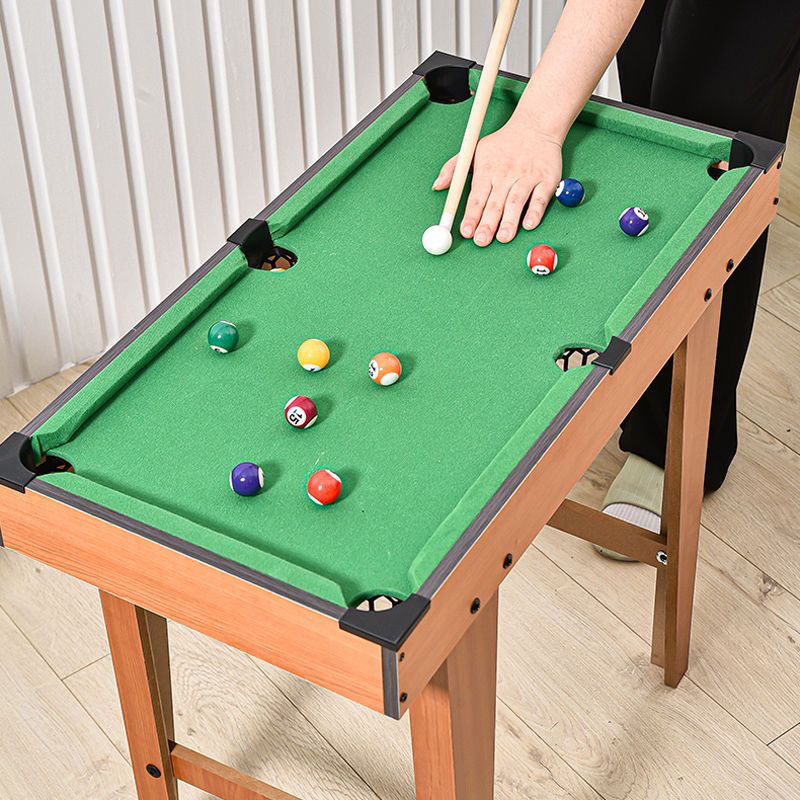 Children's home pool table parent-child mini American snooker table billiards baby birthday gift educational toy