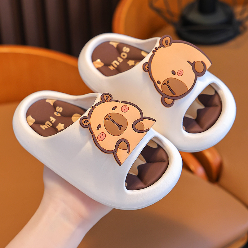 Picture of Kapi Bala Summer Children's Sandals and Slippers Summer Non-slip Cute Boys and Girls Home Bathing Big Children's Baby Slippers