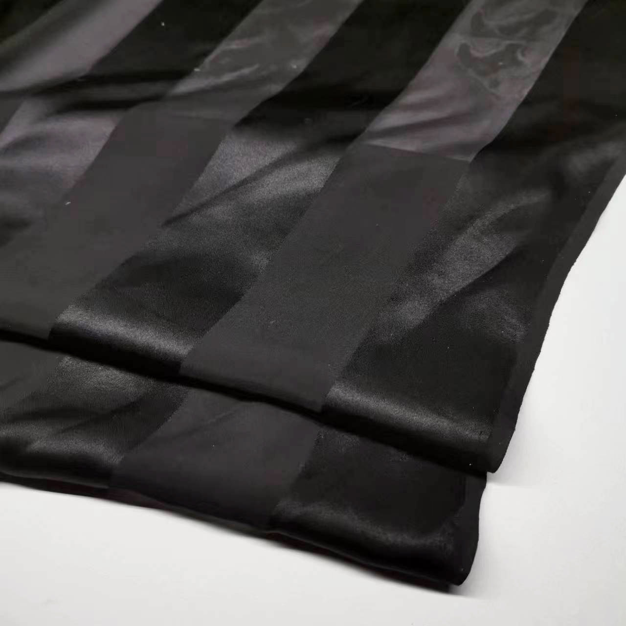 Mulberry Silk Satin Strips Narrow Wide Stripesd Fabric 6mm Narrow Fashion Silk Fabric