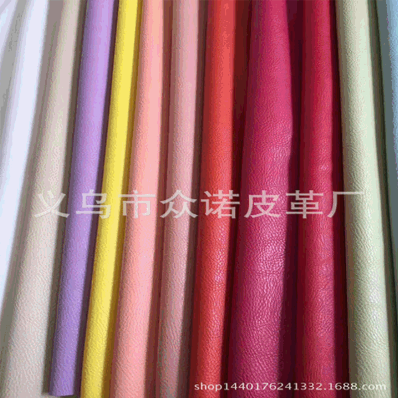 Factory in stock direct 1.0 thick double needle wool cloth leather bottom case handbag leather PU leather sofa TV background leather