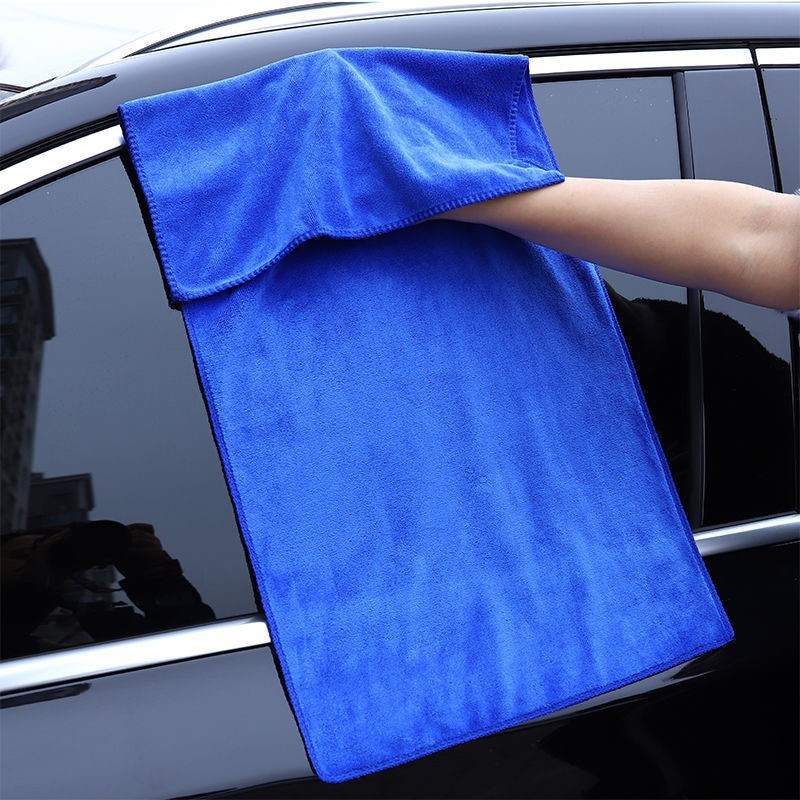 Picture of Coral fleece 250g barber shop shampoo beauty salon special towel thickened absorbent quick-drying towel cleaning cloth