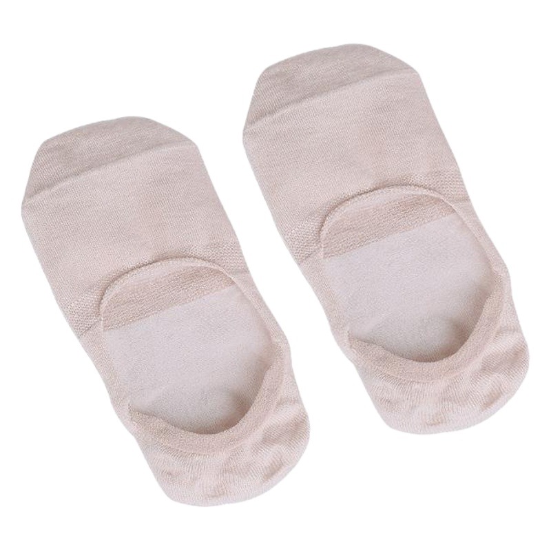 Huaye Mulberry Silk Invisible Boat Socks for Men and Women Low-Top Shallow Mouth Summer Thin Breathable Sweat-Absorbent Cute Silk Short Socks
