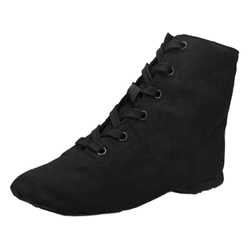 High-Top Adult and Children's Canvas Jazz Boots Dance Shoes Soft-Soled Practice Shoes Dance Shoes Ballet Dance Shoes Women's Wholesale Shoes