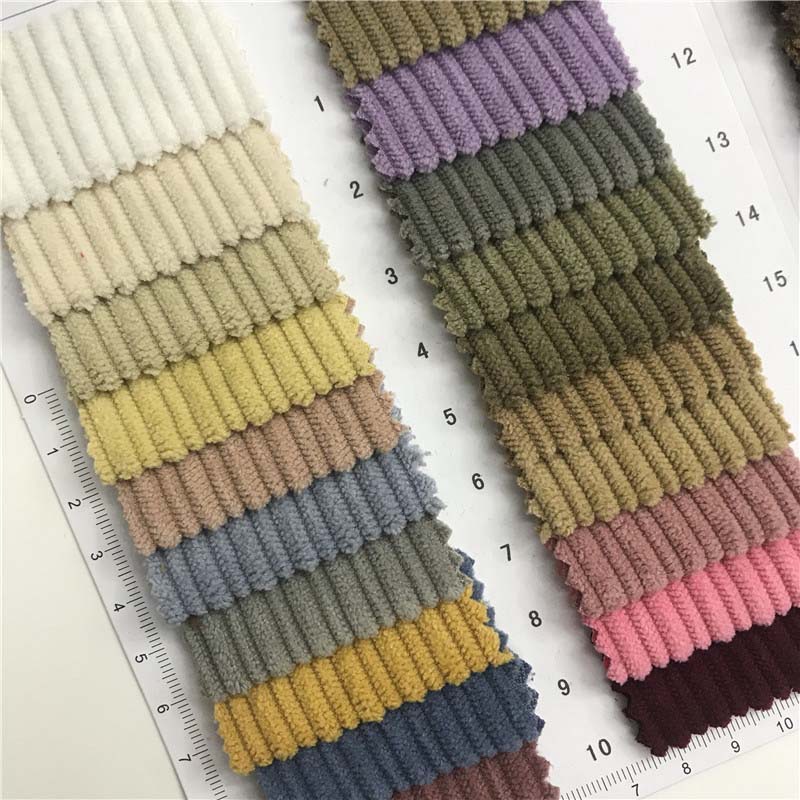 6 pit mother corduroy/reactive dyeing 40 color spot supply fashion casual fabric 3656950