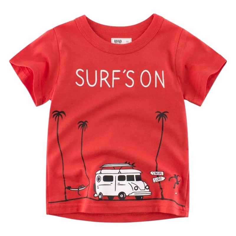 27kids Children's Clothing Summer New Fashion Children's Short-sleeved T-shirt Men's Baby Clothes Half-sleeved Top One Piece