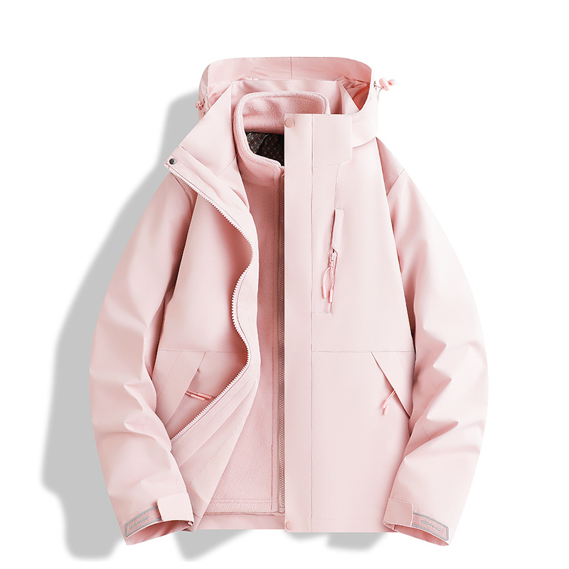 2025 new jacket autumn and winter cold season outdoor sports comfortable and warm, windproof and waterproof three-in-one assault jacket
