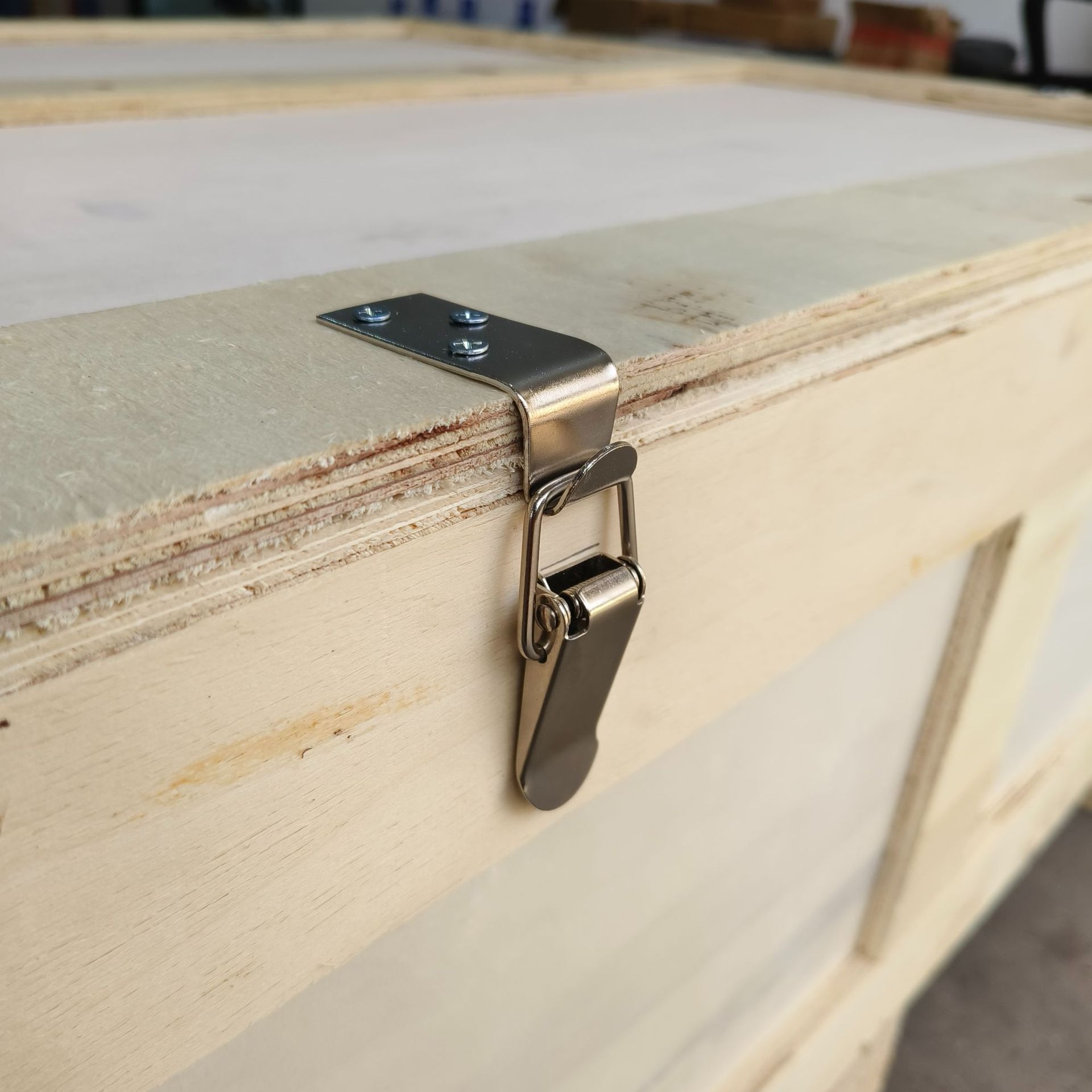 Picture of export wooden case non-fumigation large industrial equipment packaging wooden case plywood machinery equipment transport wooden case