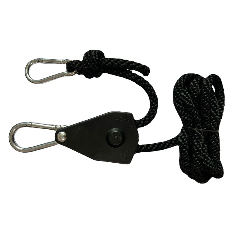 Large outdoor supplies camping tent wind rope drawstring canopy fixed rope 3/8 lifting rope metal pulley 3 m rope